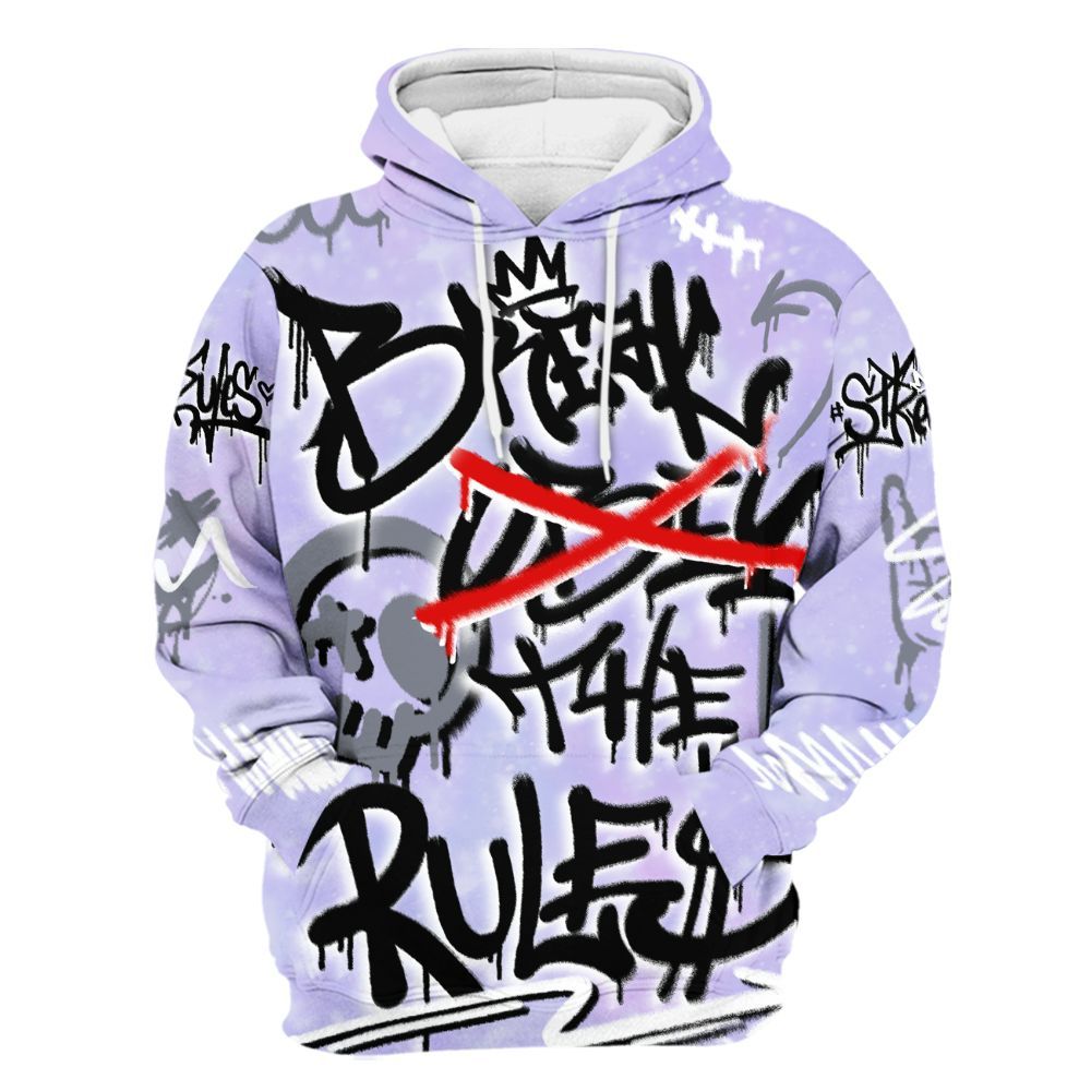 Hoodie To Match Zen Master 4s - Break Rules Streetwear All Over Print