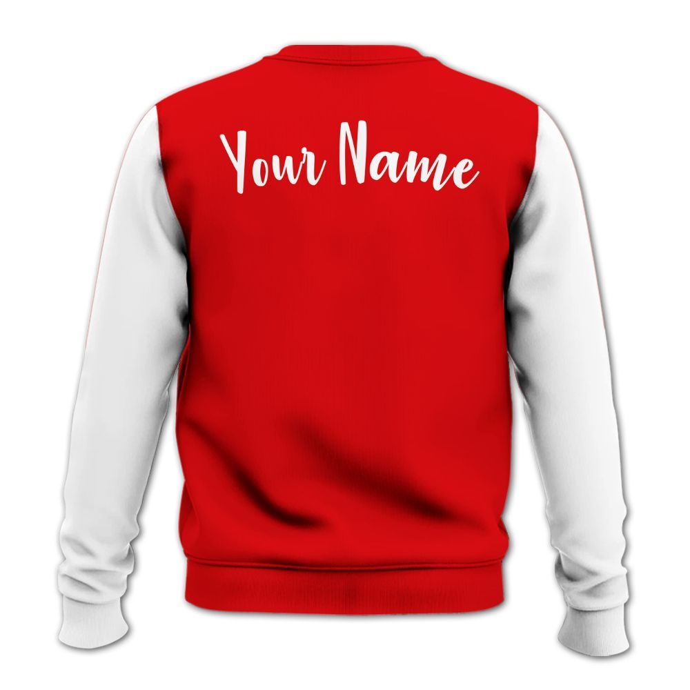 Sweatshirt To Match Low OG Howard Bison 1s - Custom Name God Blessed Drip All Over Print