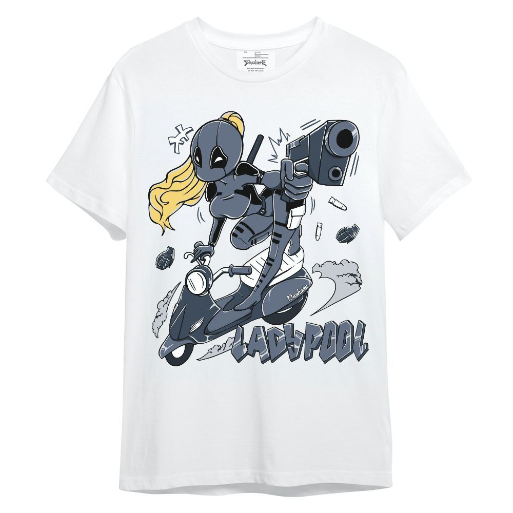 Shirt To Match Low Diffused Blue 11s - Lady Pool Cartoon Unisex Shirt