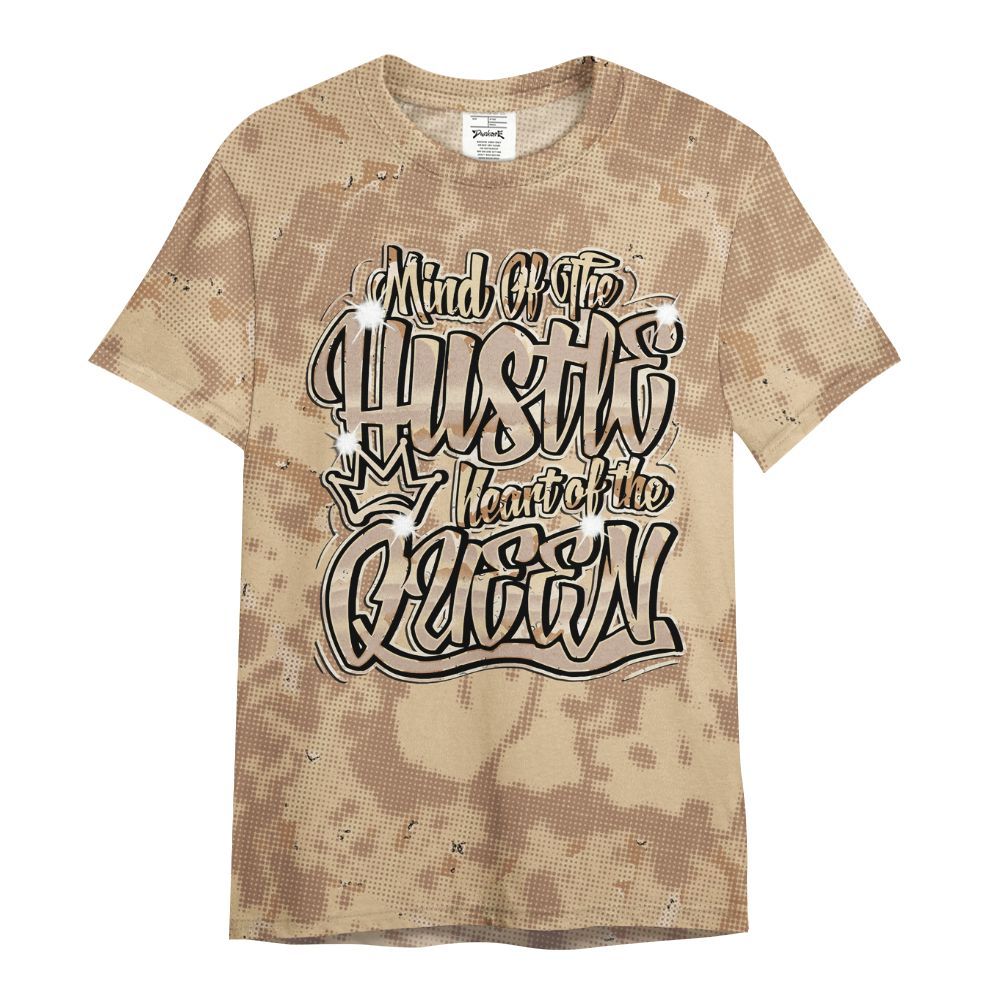 Shirt To Match Desert Camo 3s - Hustles Heart Queens Street All Over Print