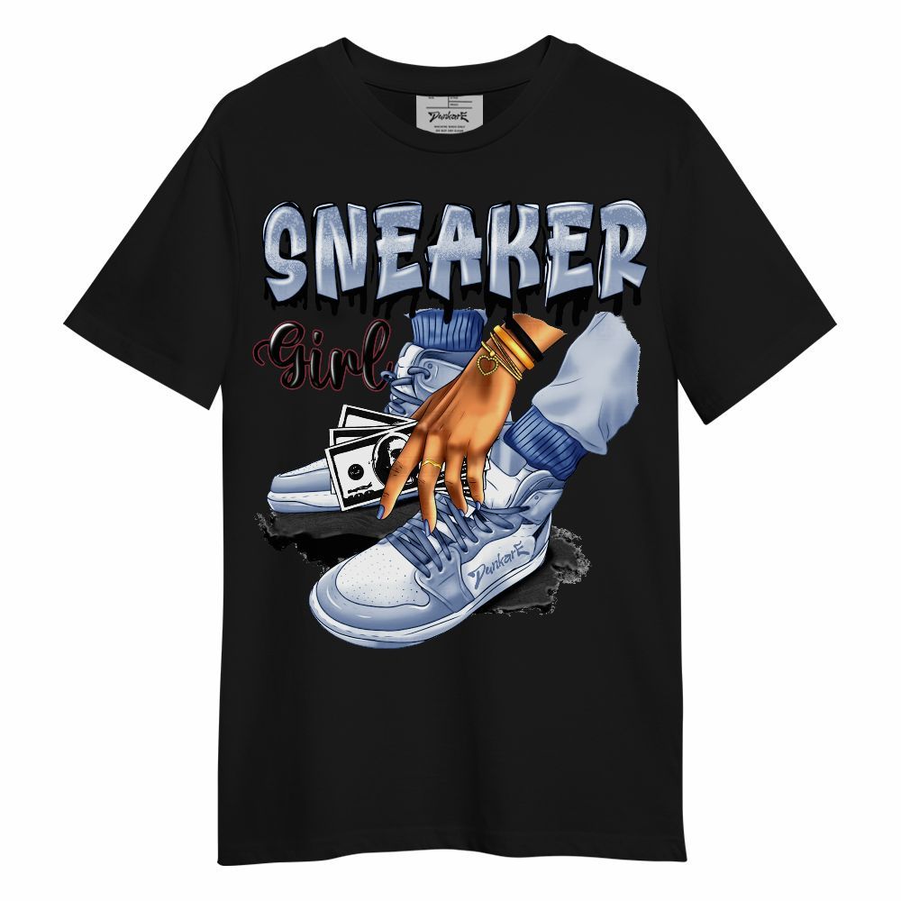Shirt To Match Black Metallic 5s - SNEAKER Girl Money Drip Unisex Shirt