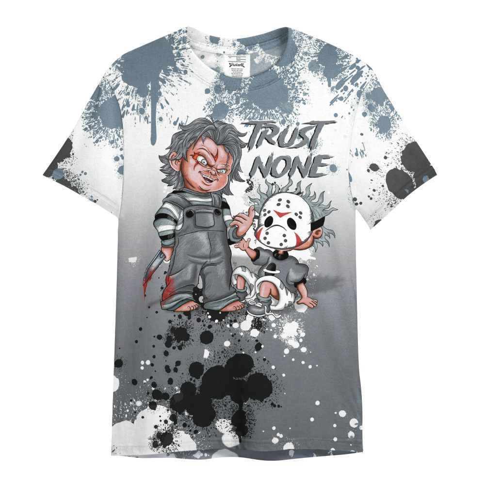 Shirt To Match Air Max DN Silver Bullet - Trust No One Scary All Over Print