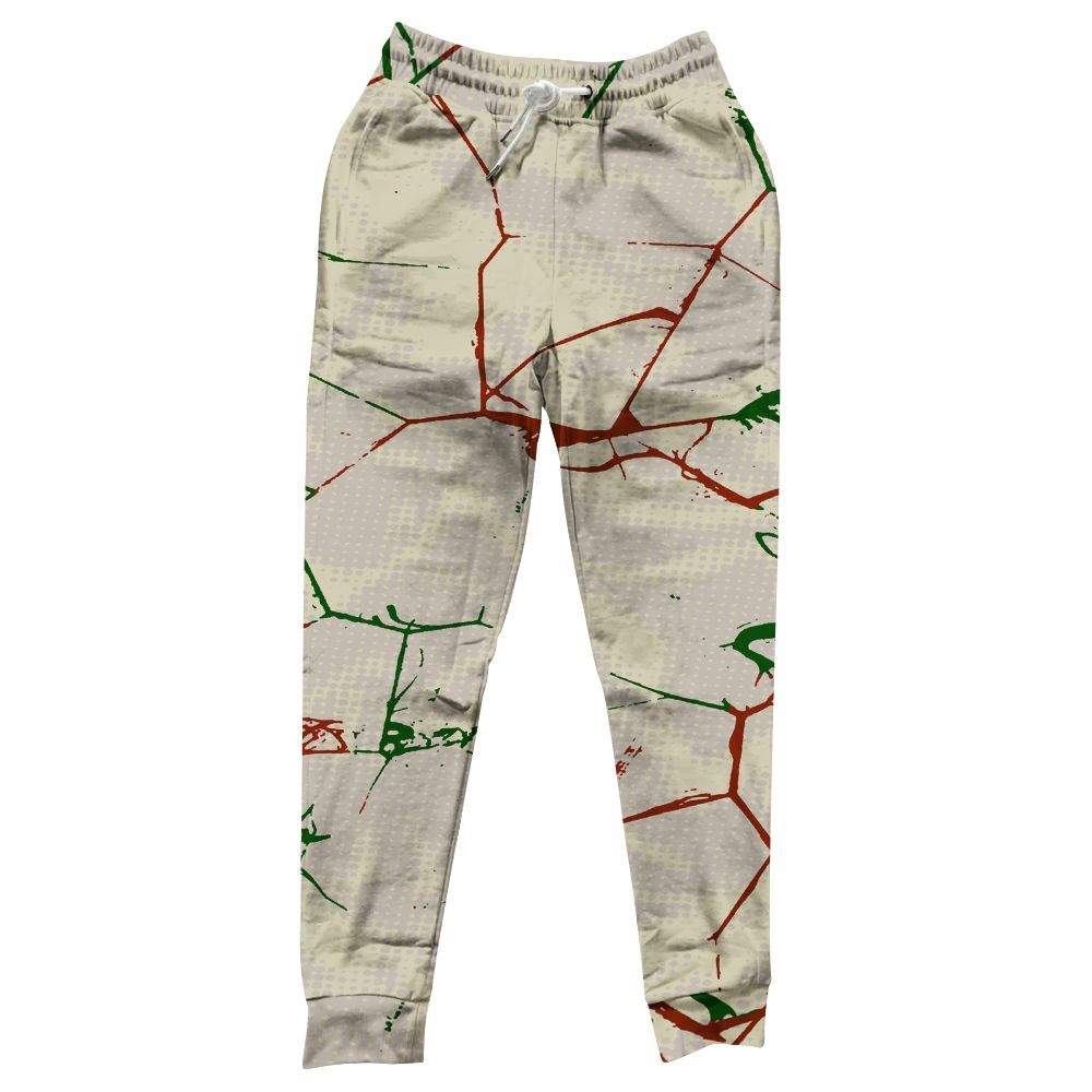 Sweatpant To Match El Grito 5s - Crack Graphic All Over Print