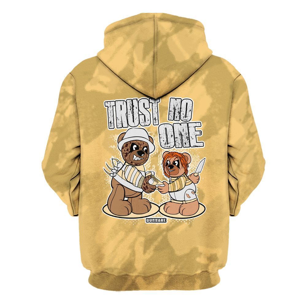 Hoodie To Match Craft Paris 6s - Trust No One Bear Abstract Halftone All Over Print