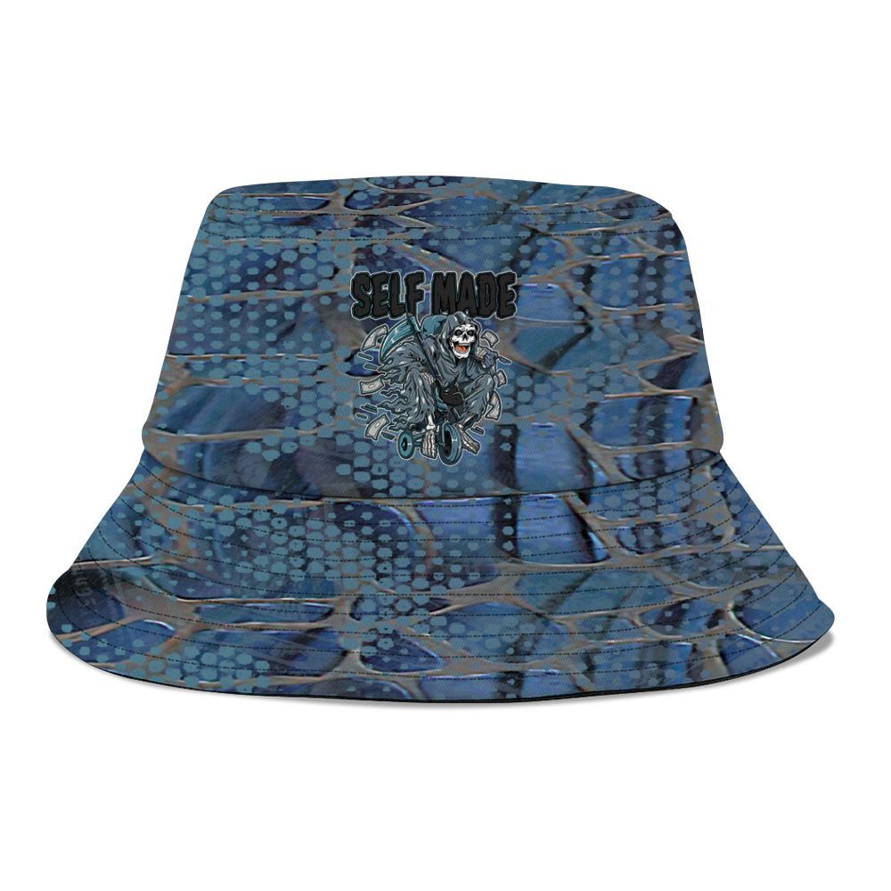 Bucket Hat To Match Air Foamposite Kazuya Mishima - Self Make Skeleton Banknotes Art Graphic
