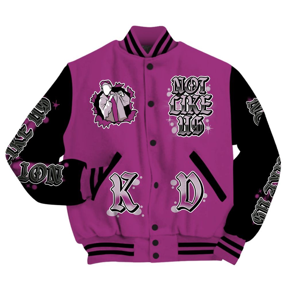 Varsity Jacket To Match Air Max Sunder Gore Tex Bold Berry - None Like Us Graphic All Over Print