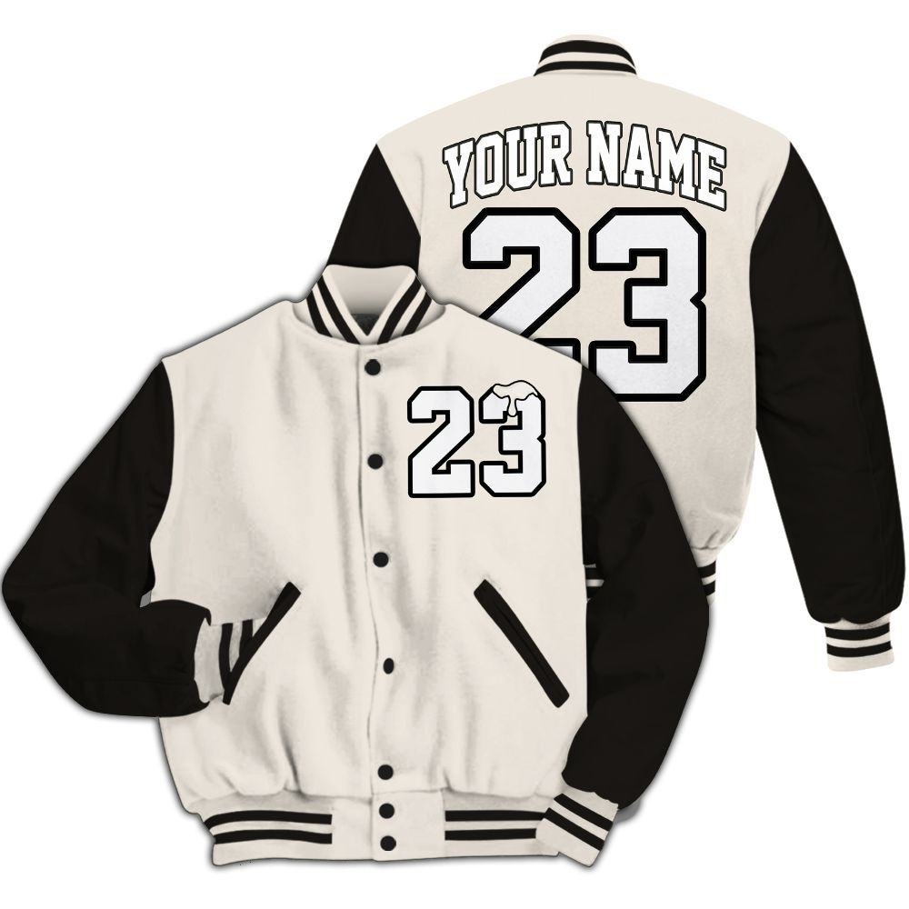 Varsity Jacket To Match Air Max Plus Moonlight Swarovski - Custom Name Number 23 Drip All Over Print