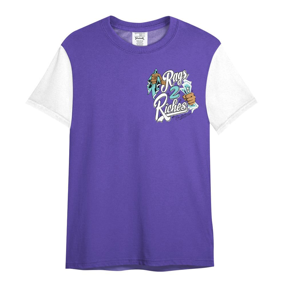 Shirt To Match Low Hornets 1s Varsity Jacket, Custom Name Rag 2 Riches All Over Print