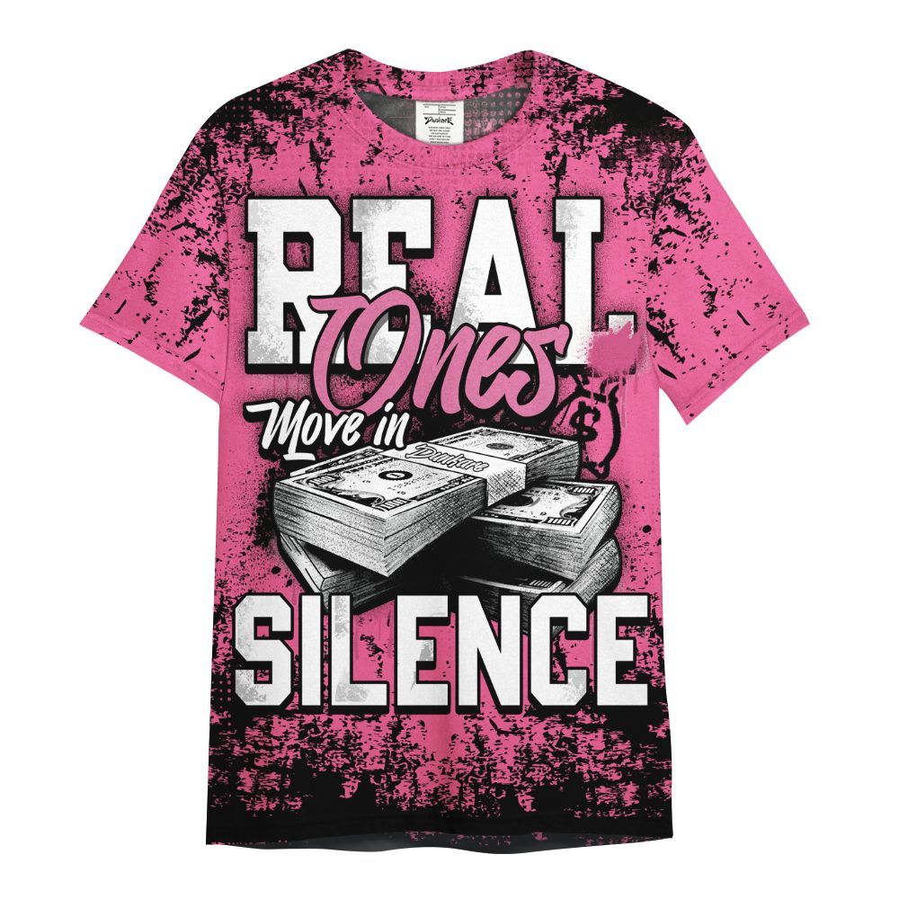 Shirt To Match Air Max SNDR Hyper Pink - Move In Silence Money Street Retro All Over Print