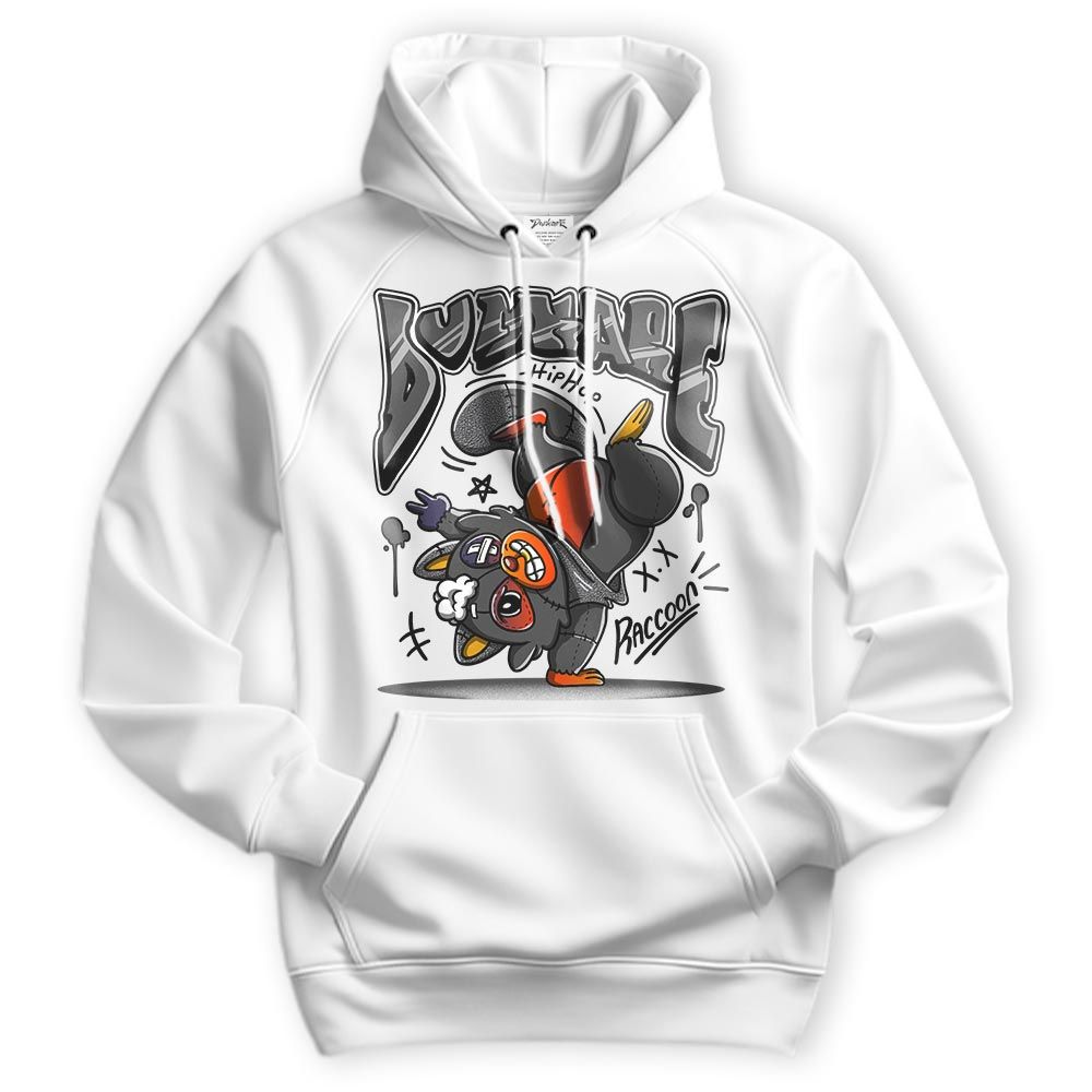 Sweatshirt To Match Rio 3s Hoodie - Freestyle Hip Hop Raccoon Hoodie Unisex 1505 DNY