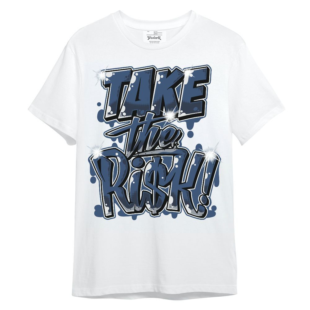 Shirt To Match Midnight Navy 4s - Take Risks Unisex Shirt