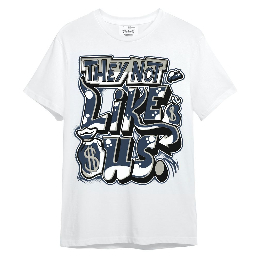 Shirt To Match White Midnight Navy 6s - Dislike Us Graphic Unisex Shirt