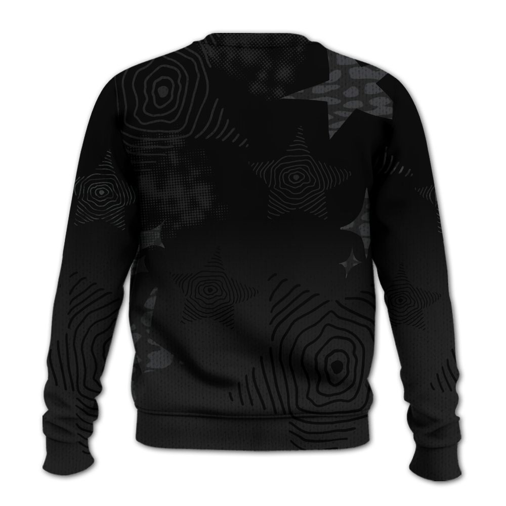 Knitted Sweater To Match Black Cat 3s - Sneakerz Girlz Unique Starz