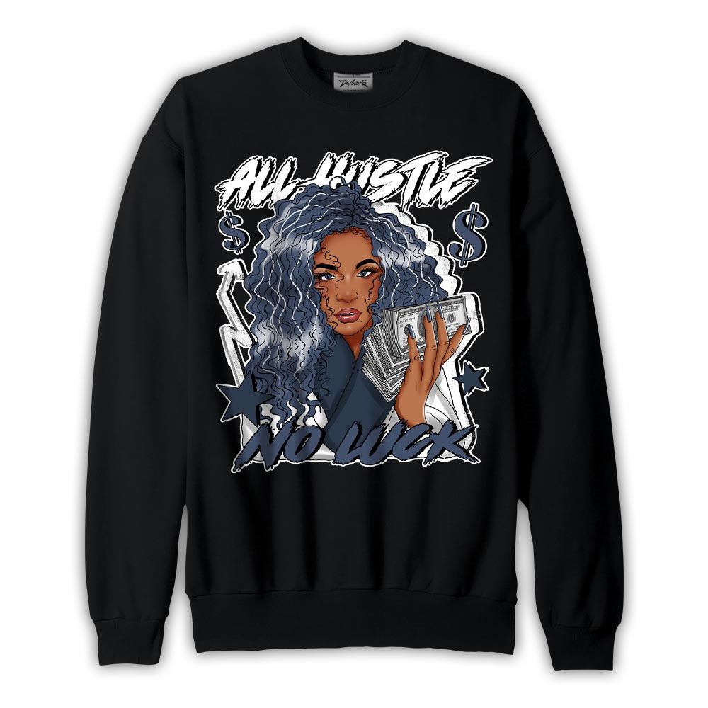 Sweatshirt To match Low Diffused Blue 11s Sweatshirt - All Hustles Unique Graphic