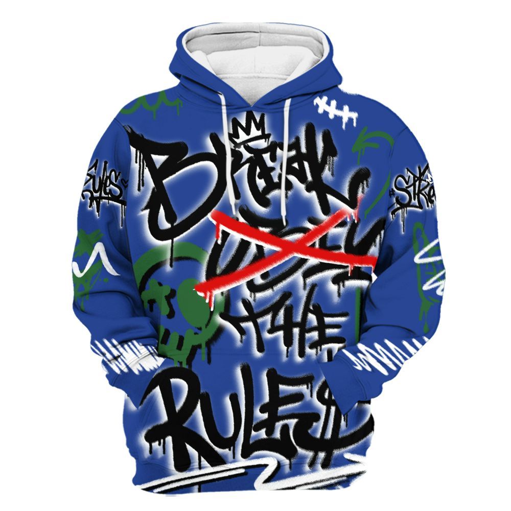 Hoodie To Match Dunk Low Tennis Classic - Break Rules Streetwear All Over Print