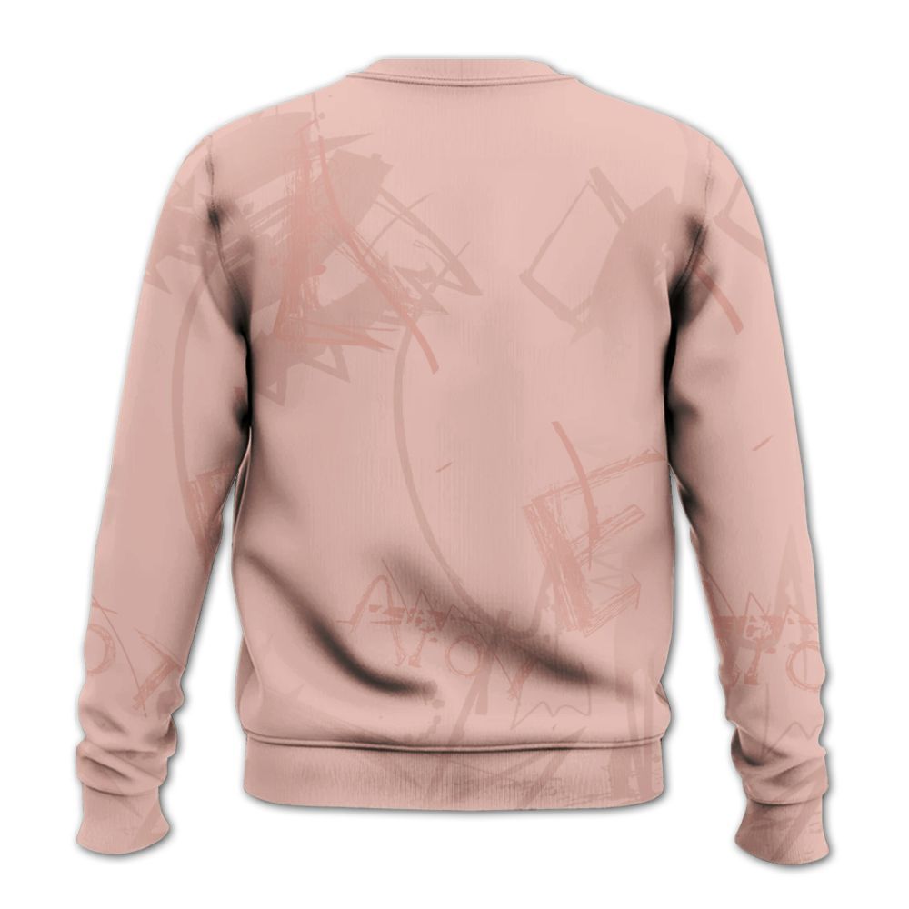 Sweatshirt To Match Dunk Low Pink Velvet - Seeya Skeleton Messyz All Over Print