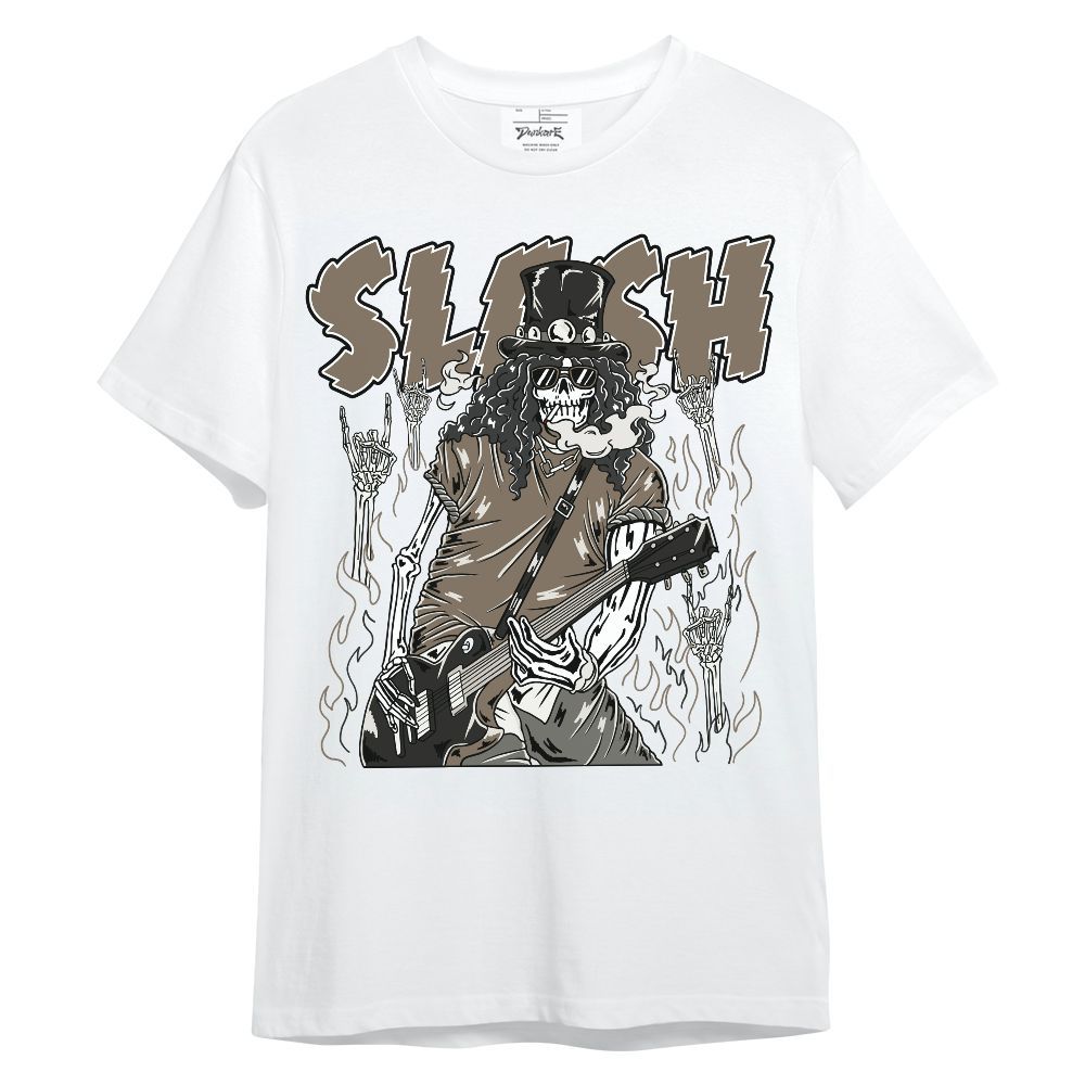 Shirt To Match Low OG Dark Mocha 1s - Slash Skeleton Unisex Shirt