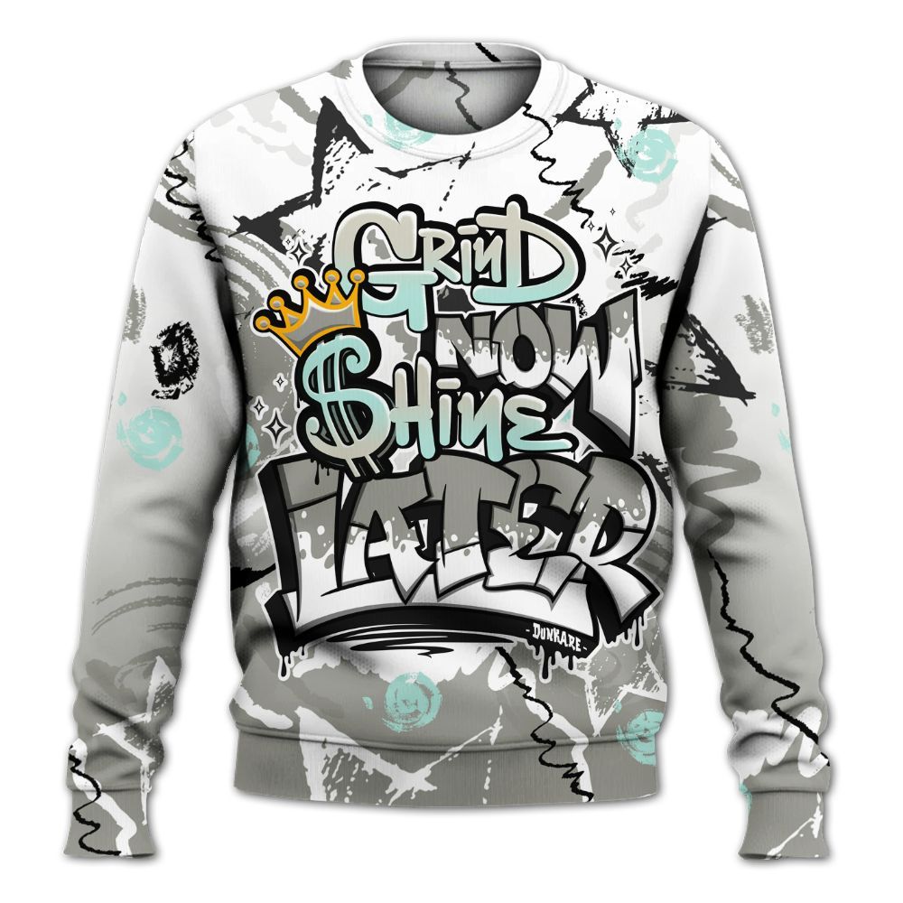 Sweatshirt To Match Low OG Year Of The Snake 1s - Grind Shine Later Drip All Over Print