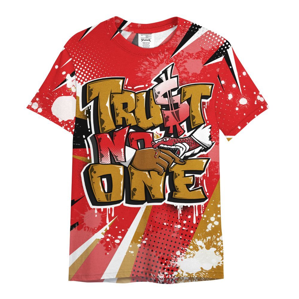 Shirt To Match Scoot Zeros Retro Portland - Poly Trust No One Dripping All Over Print