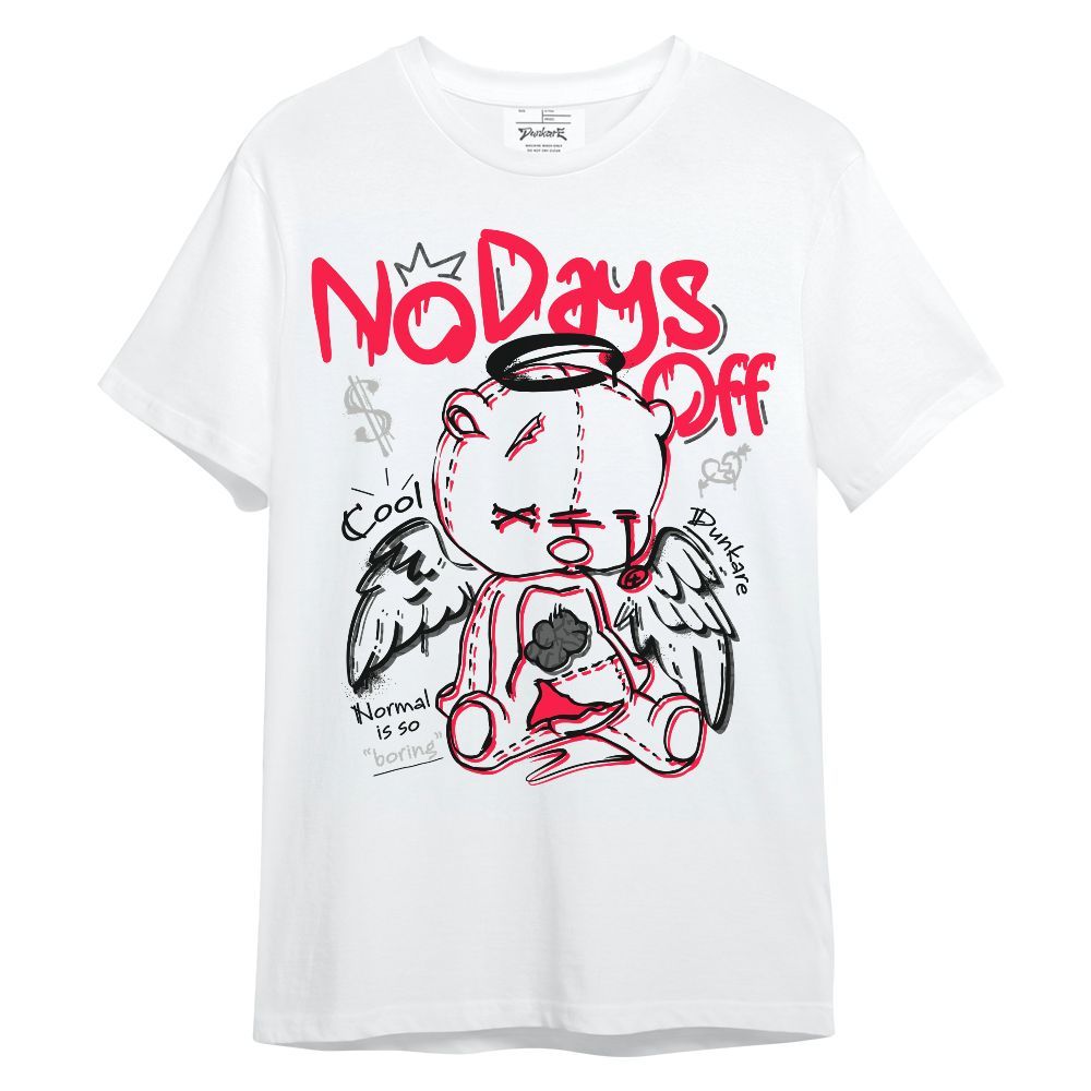Shirt To Match Retro Fire Red 3s - No Days Off Unisex Shirt
