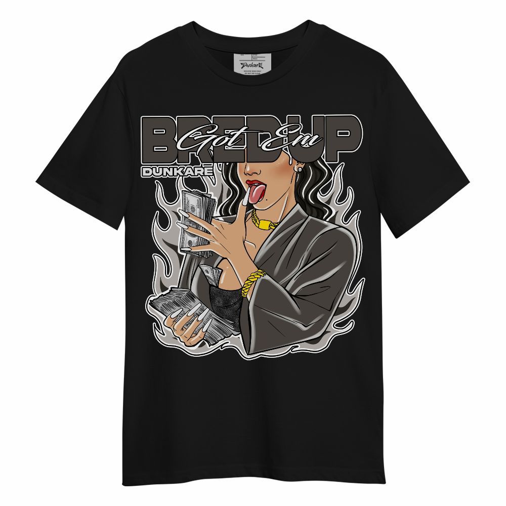 Shirt To Match Baroque Brown 12s - Bred'up Unique Unisex Shirt