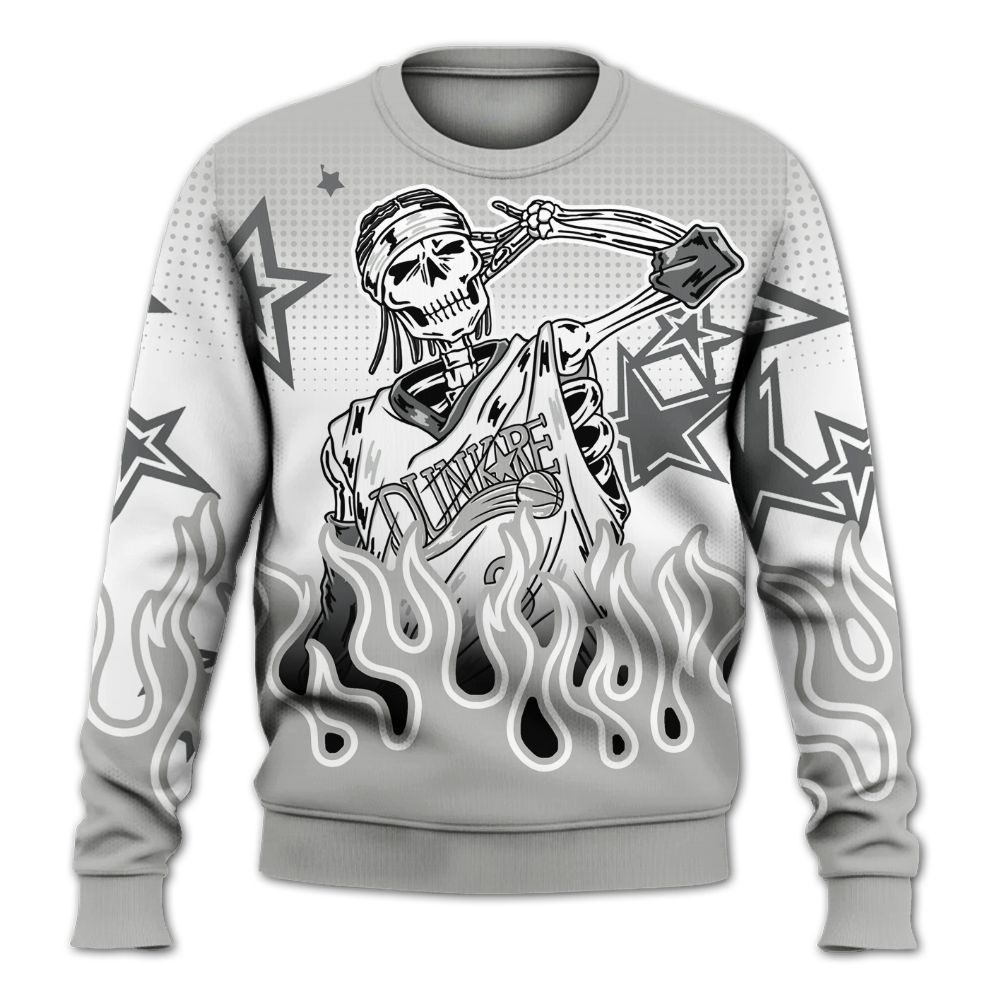 Sweatshirt To Match Retro Wet Cement 4s - Allen Answer Unique Fire Custom Name All Over Print