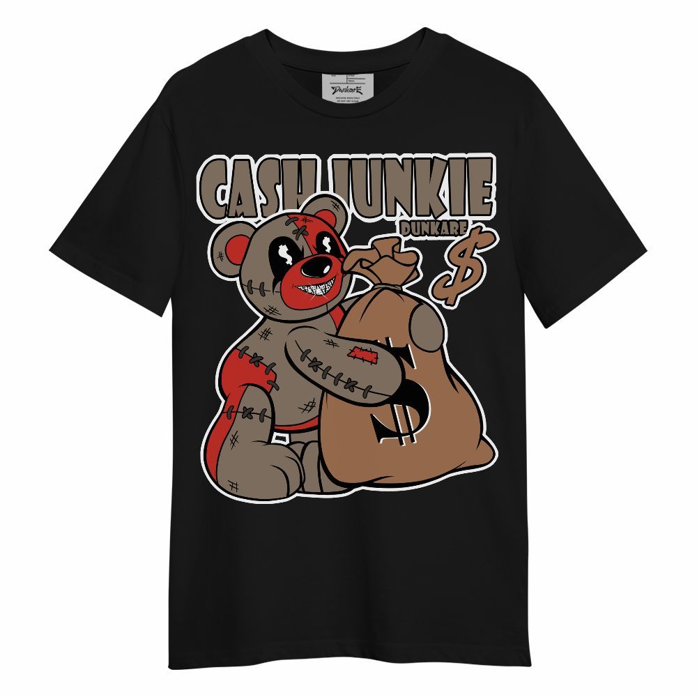 Shirt To Match Air Max Rocky Distressed - Cashs Junkie Bear Unisex Shirt