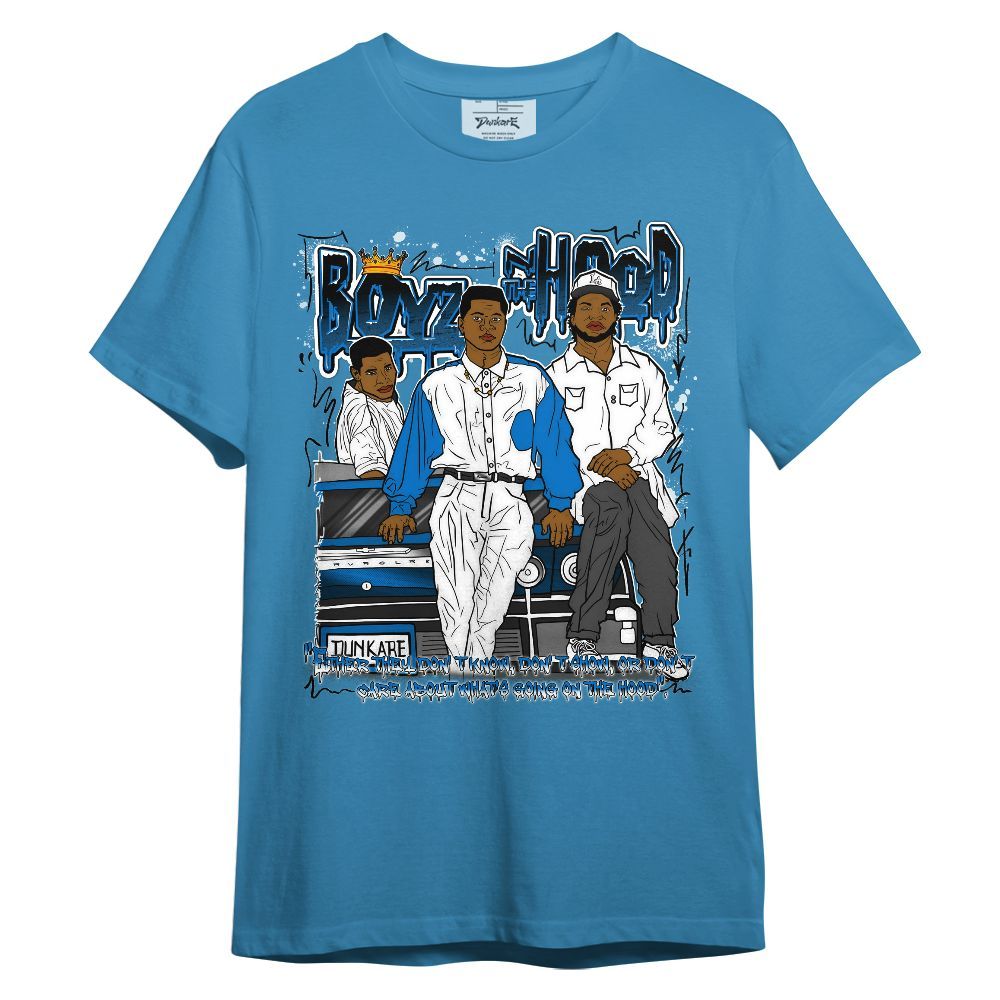 Shirt To Match Blueberry 12s - BoyzZ The Hood 90s Graphic