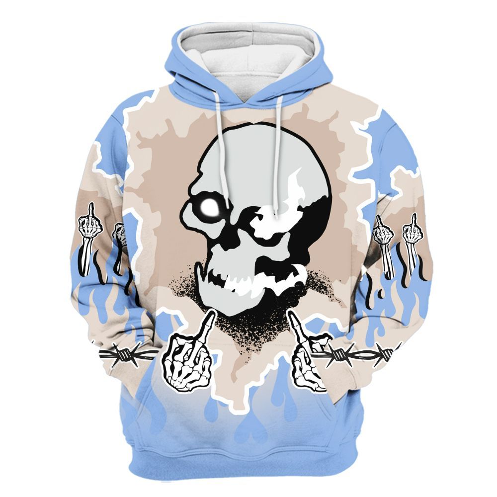 Hoodie To Match Air Max 1 Royal Pulse - F Around Find Out Graphic Trapped All Over Print