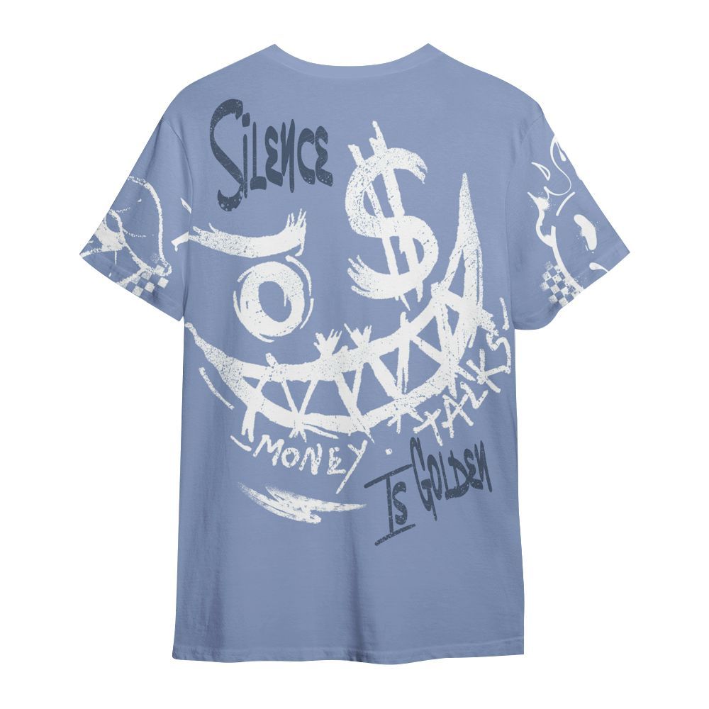 Shirt To Match Retro Blue Grey 13s - Mouth Burning Street Style All Over Print