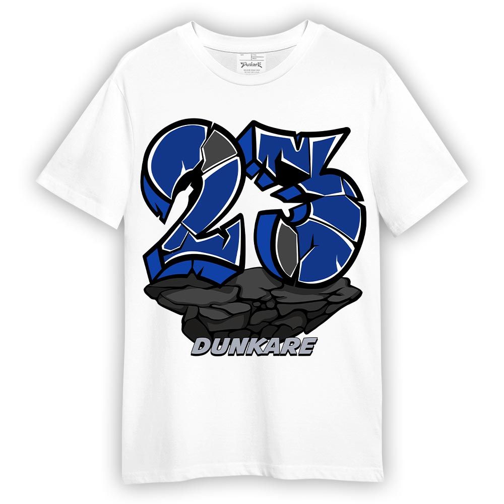 Shirt To Match Air Foamposite One Royal T-- Cracked 23 Graffiti T-Shirt Unisex