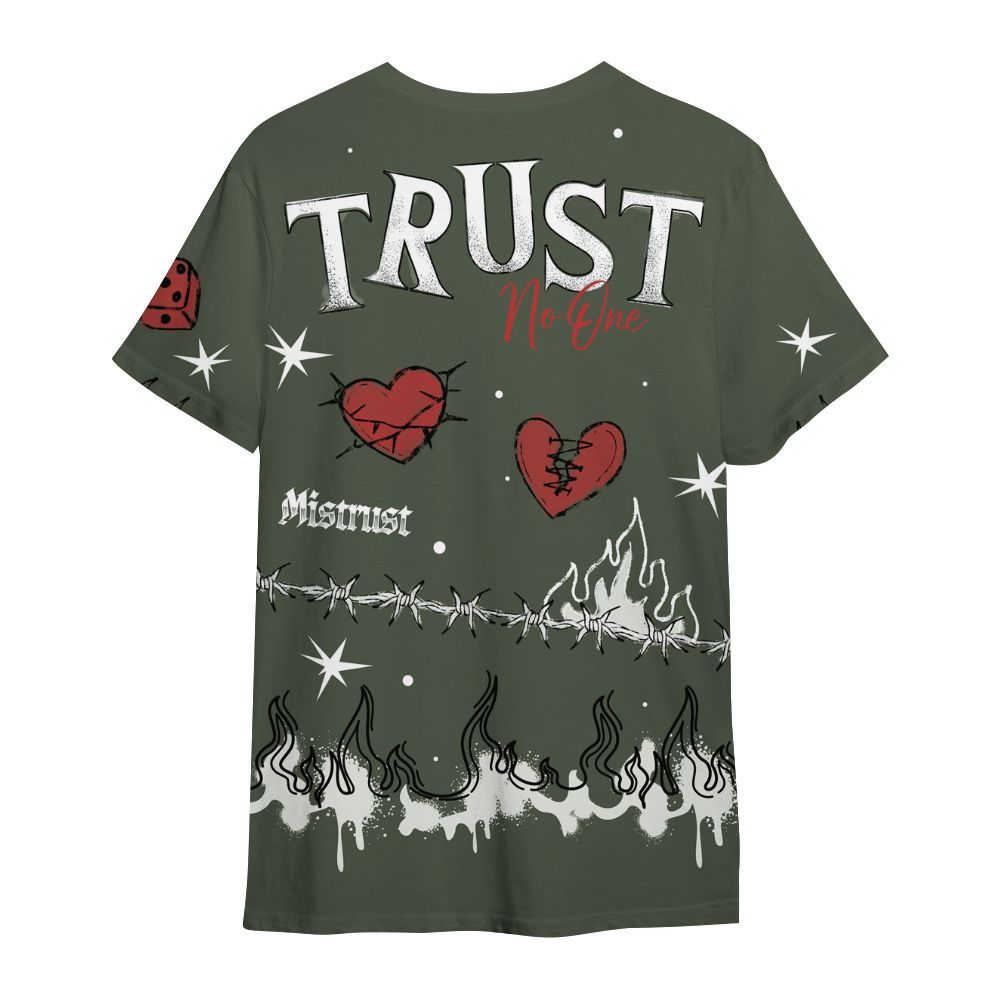 Shirt To Match Air Force 1 Low Year Of The Snake Shirt, Trust No One Snake-Bite Doodle Crayon All Over Print