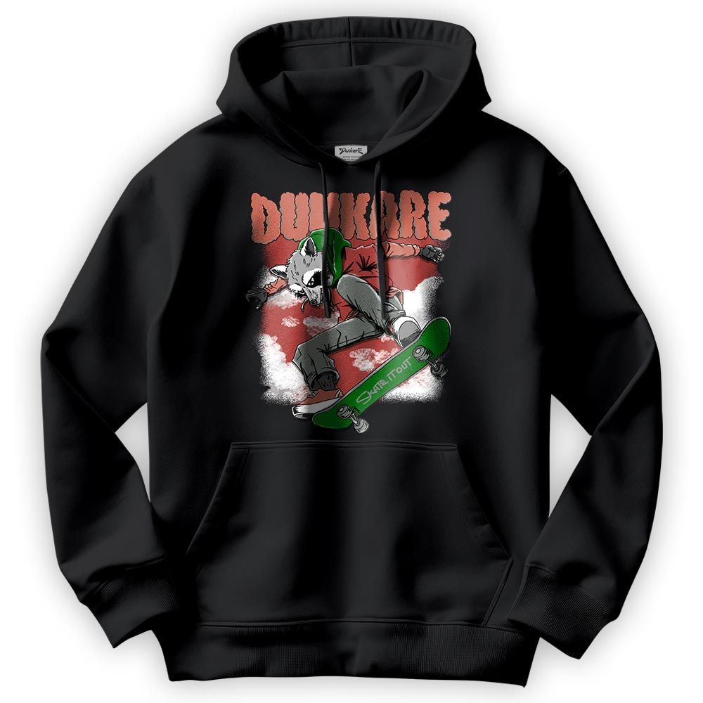 Sweatshirt To Match Dune Red 13s Hoodie - Skateboard Raccoon Hoodie Unisex