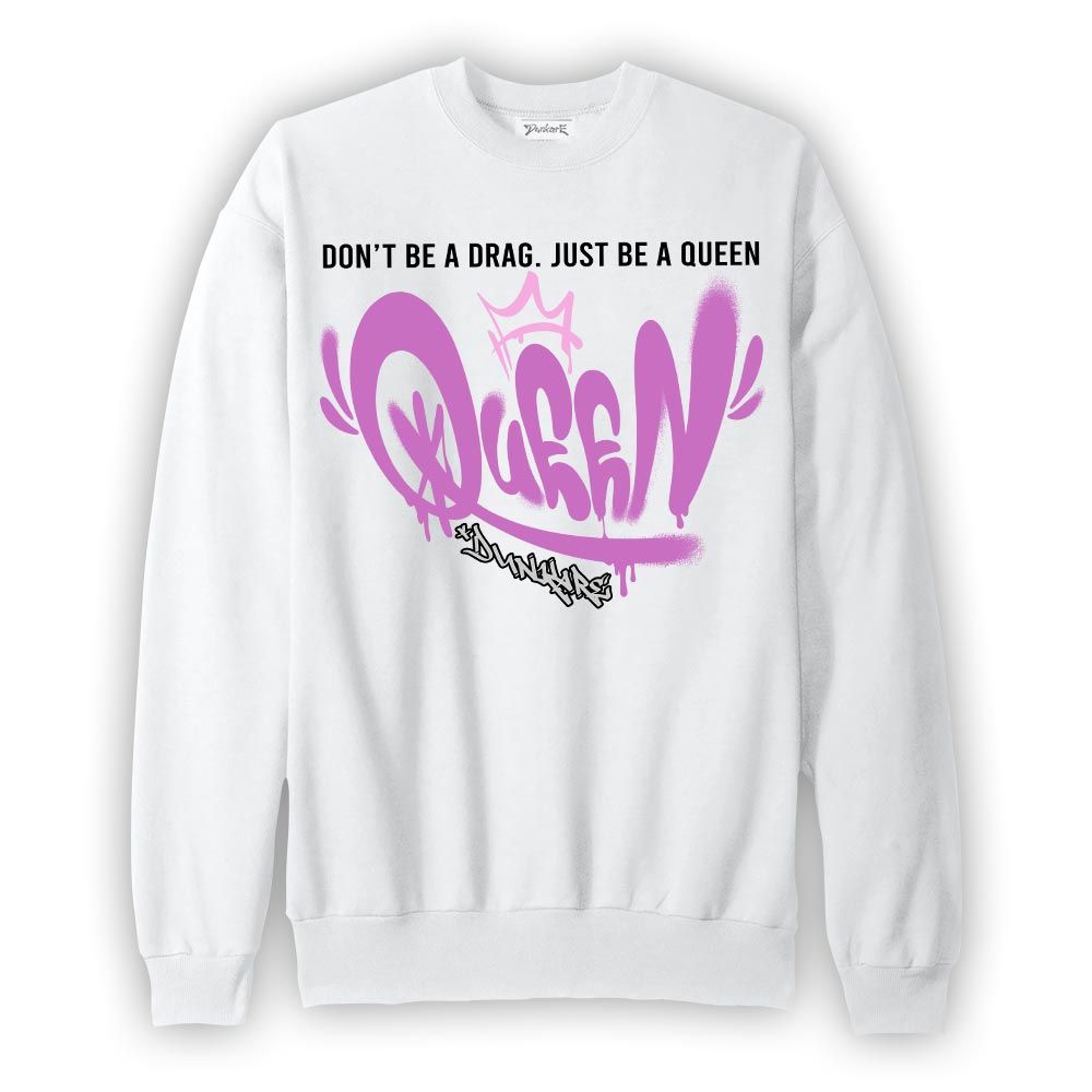 Sweatshirt To match Hyper Violet 4s Sweatshirt - Queen Graffiti Graphic