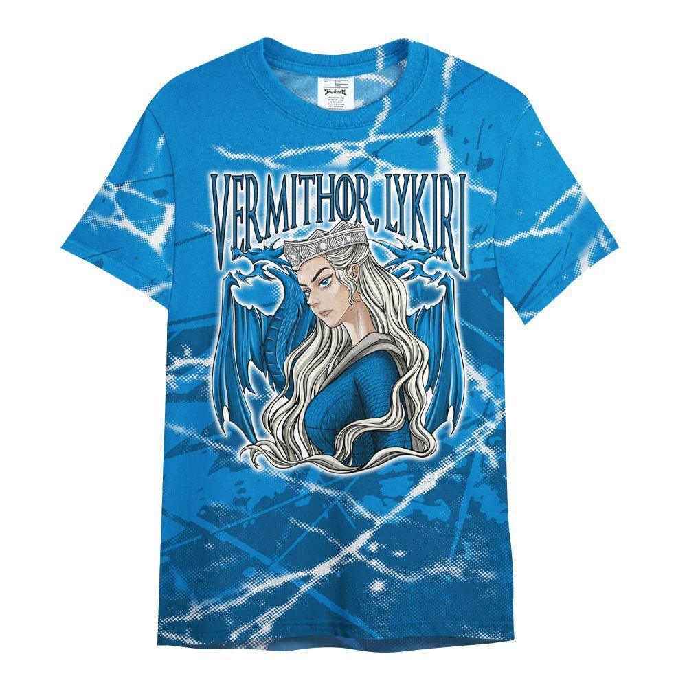 Shirt To Match Military Blue 4s - Dragon's Mom! Profound All Over Print