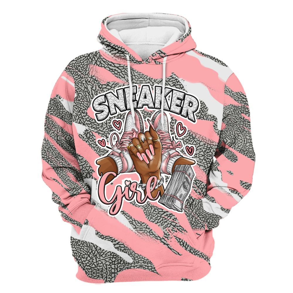 Hoodie To Match Retro Wings 3s - Sneakerz Girlz Colored All Over Print