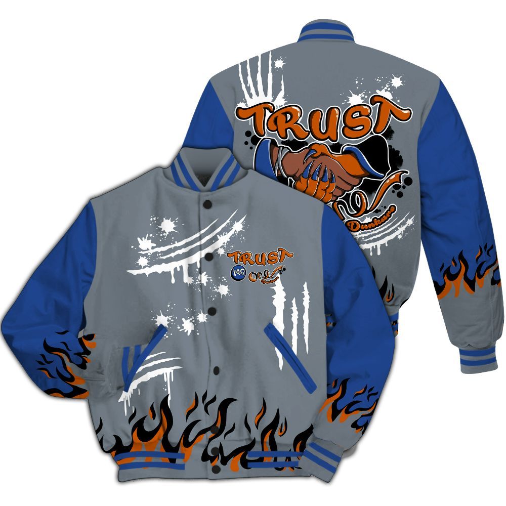 Varsity Jacket To Match RS-X GS League - Graphic Trust No One All Over Print