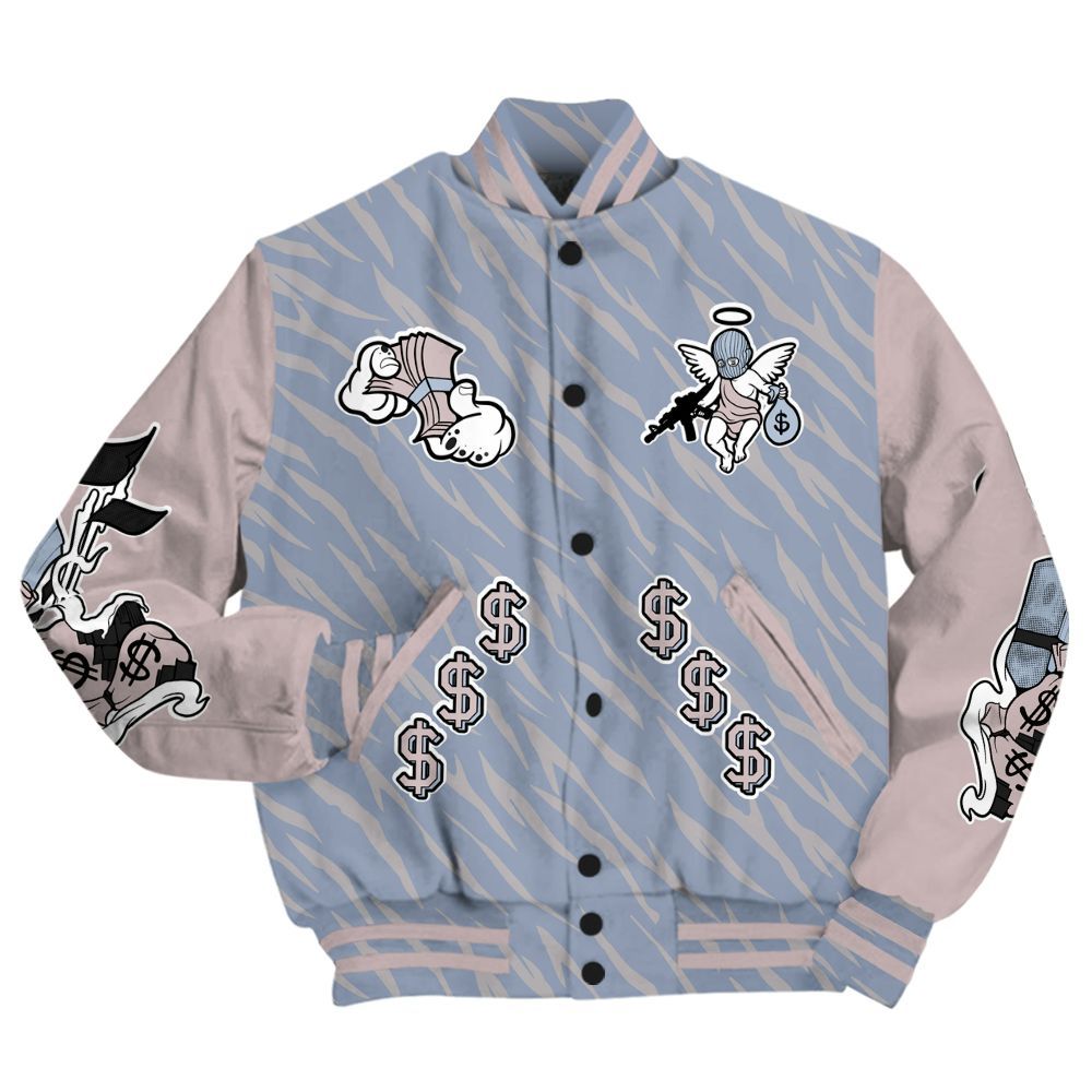 Varsity Jacket To Match Ja 2 Induction - Ones Move In Silence Graphic All Over Print