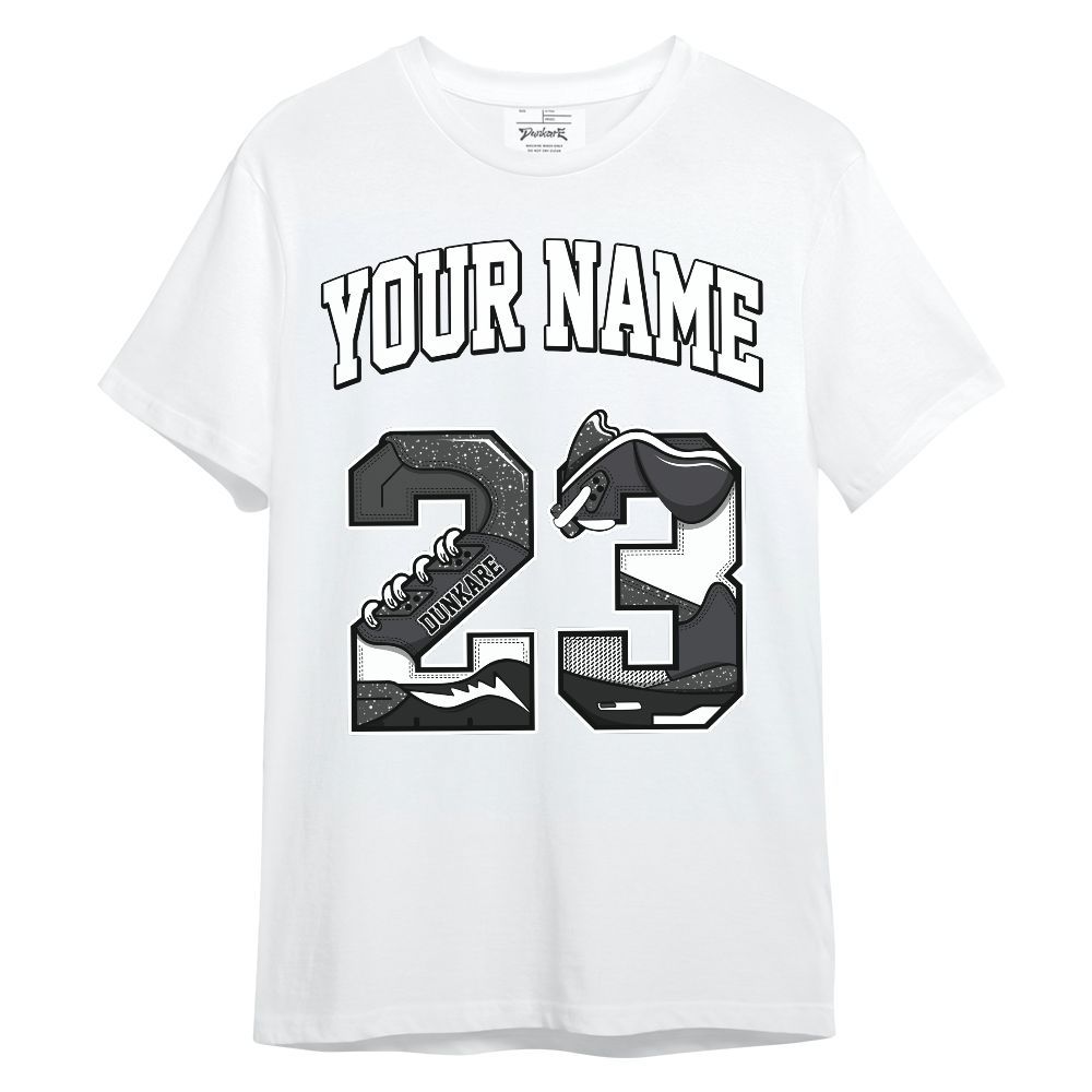 Shirt To Match Fear 4s - Custom Name Number 23 5s Unisex Shirt