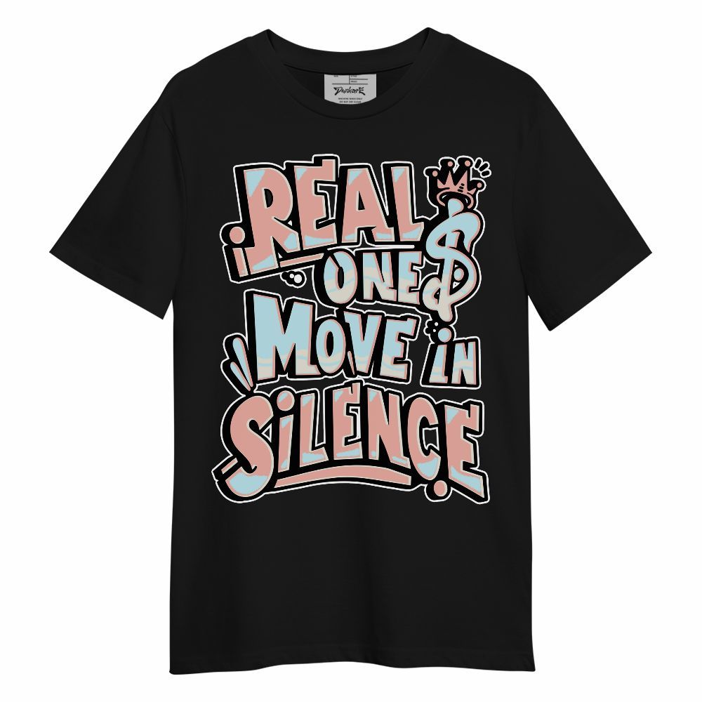 Shirt To Match Dunk Low Glacier Arctic - Ones Move In Silence Graphic Unisex Shirt