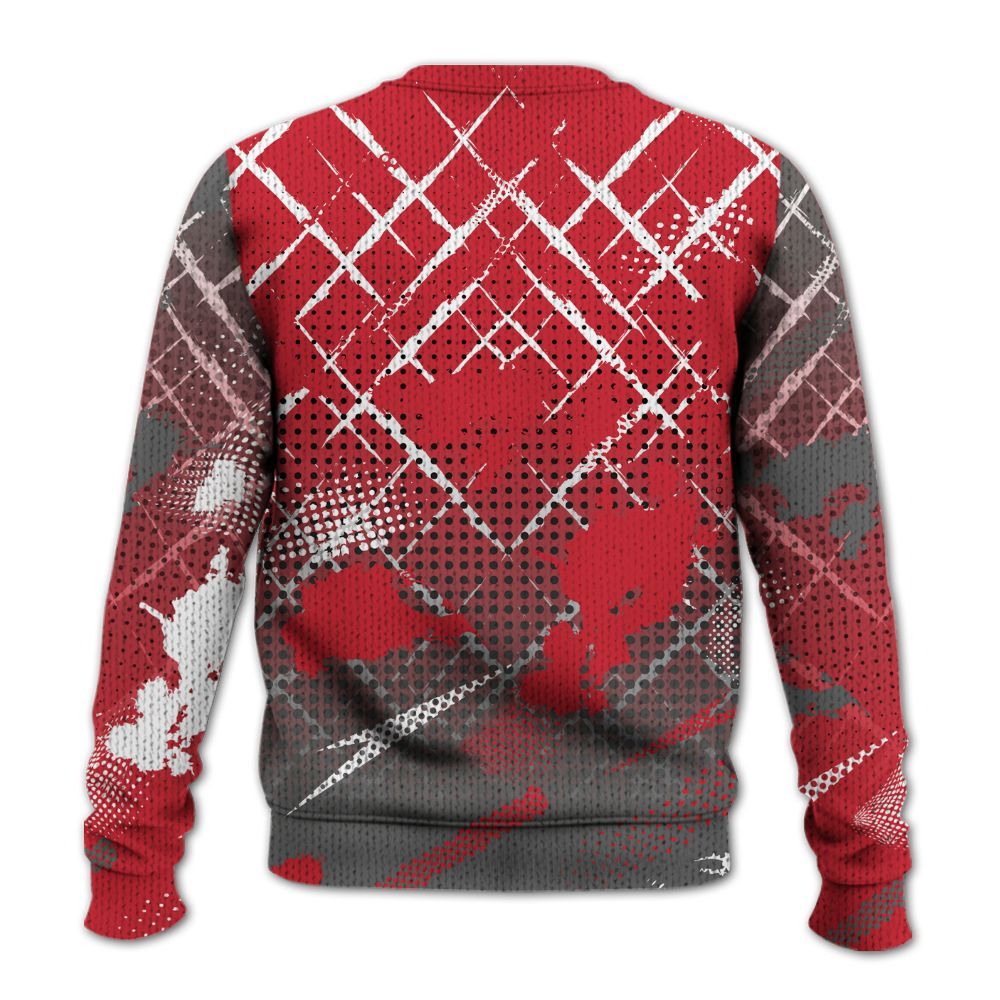 Sweater To Match Bunny 2025 8s - Halftone Stand Business Dripping Graphic