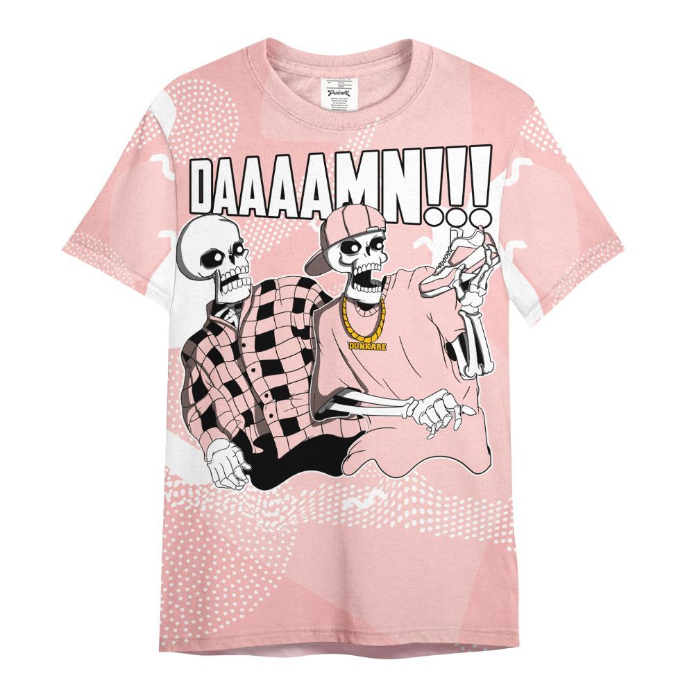 Shirt To Match Low Legend Pink 11s - Graphic Meme Damnn All Over Print