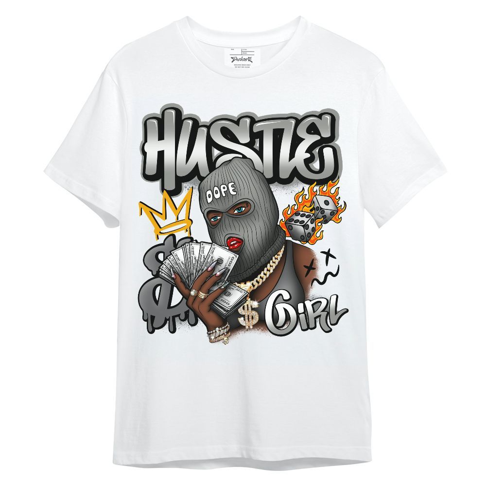 Shirt To Match Paris Olympics 4s - Money Hustles Girl Streetwear Unisex Shirt