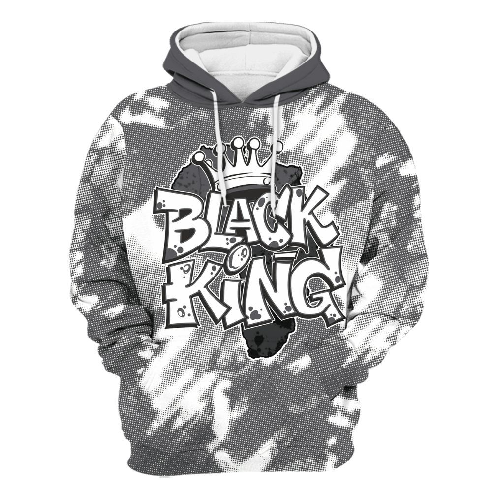 Hoodie To Match White Thunder 4s - B-King White All Over Print