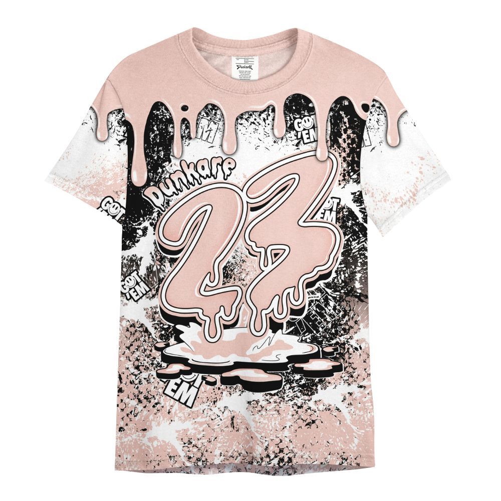 Shirt To Match Low Legend Pink 11s - Dripping 23 Drip All Over Print