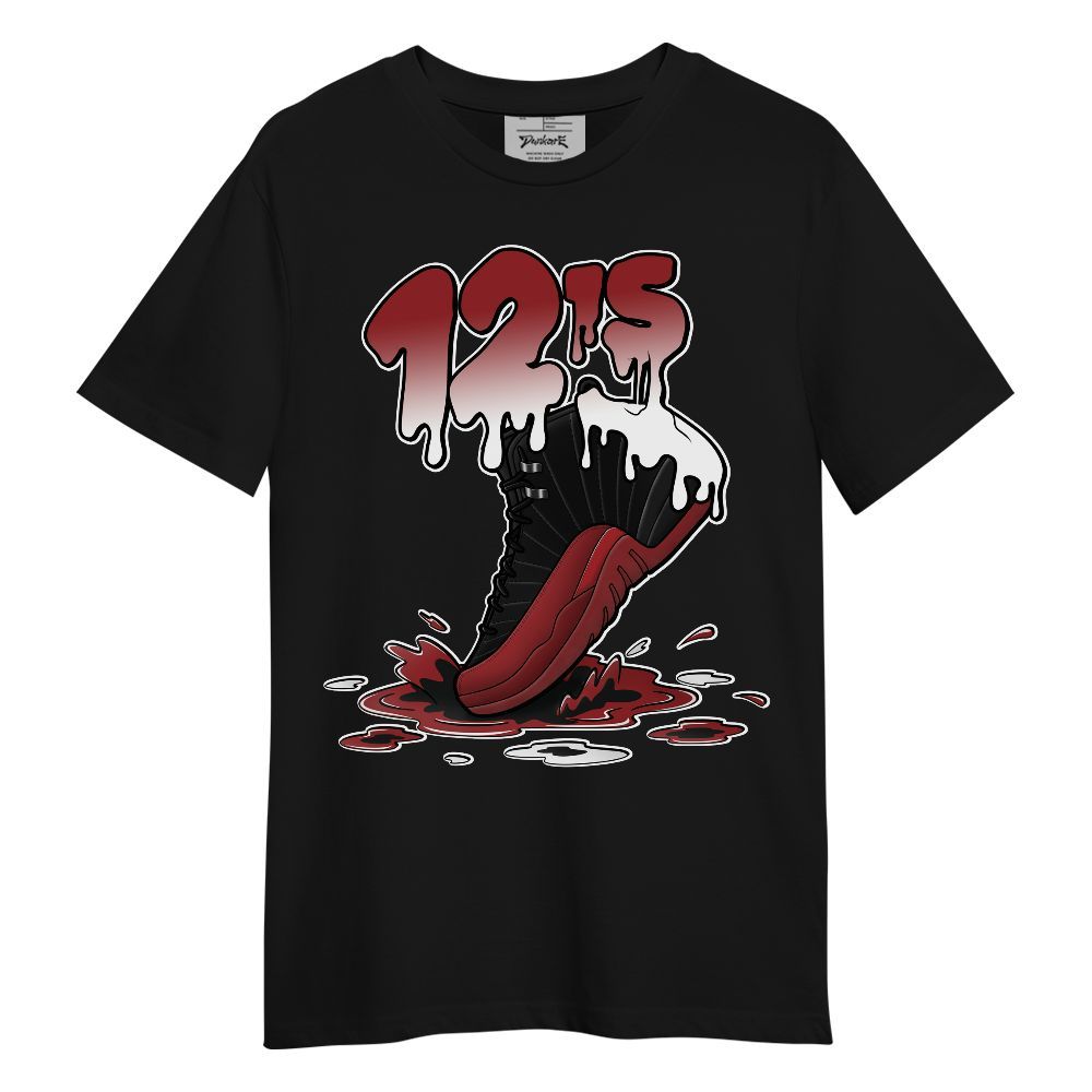 Shirt To Match Alternate Flu Game 12s - Sneaker Sludges Drip Graphic