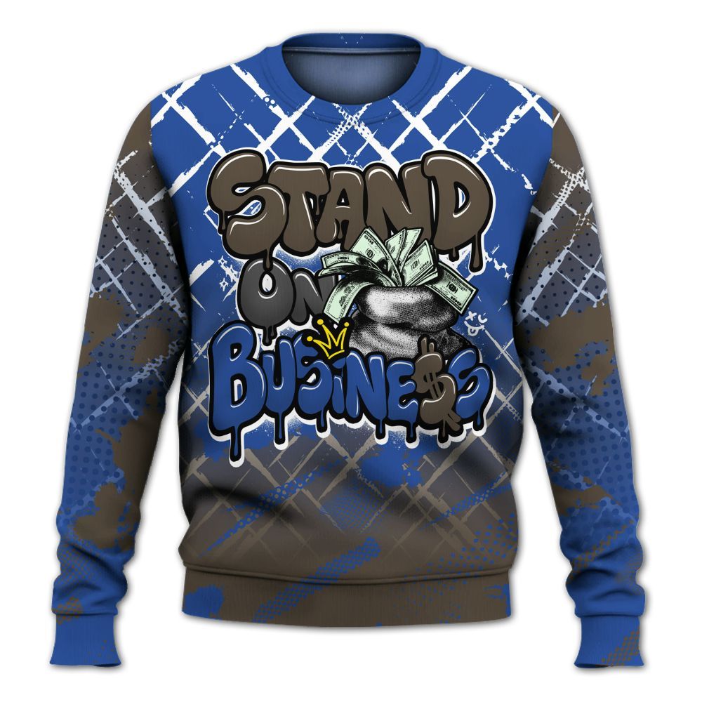 Sweatshirt To Match Palermo GS League - Halftone Stand Business Dripping All Over Print