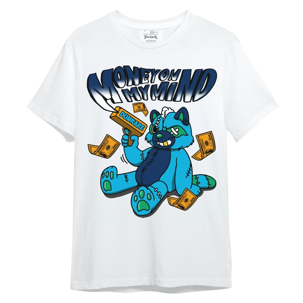 Shirt To Match Dunk Low GS Electric Algae - Money On My Mind Raccoon Unisex Shirt