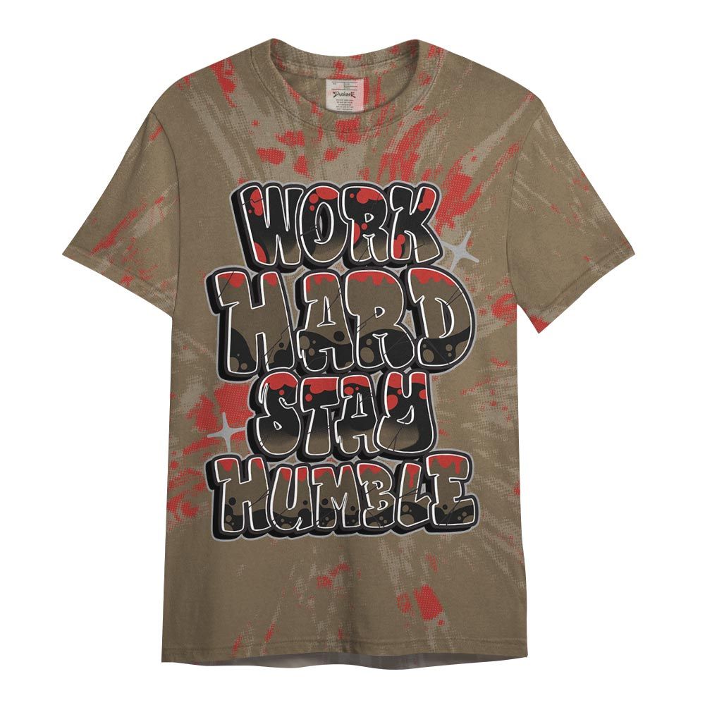 Shirt To Match Olive 9s - Working Hard And Humble Luxury Shirt Unisex
