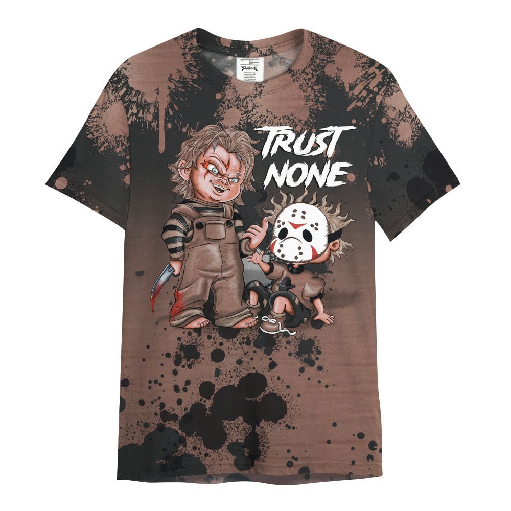 Shirt To Match KD 4 Christmas - Trust No One Scary All Over Print